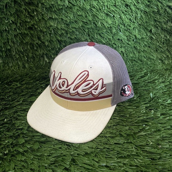 Top of The World Accessories | Vintage Top of The World Florida State Seminoles Noles Snapback Hat Cap | Color: White | Size: Os | Mbydashcloset's